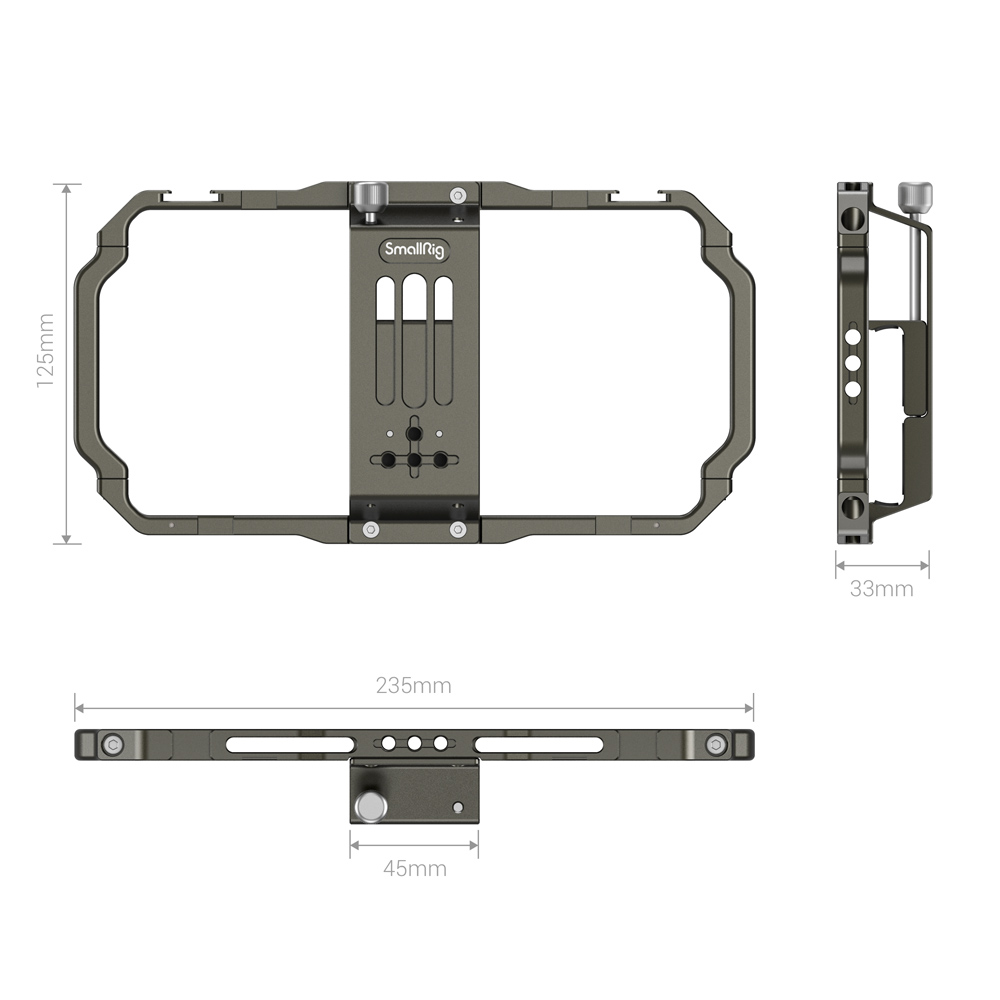 SmallRig Universal Mobile Phone Cage 2791B - 4